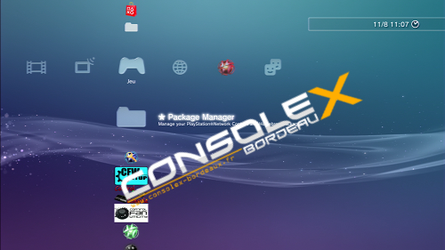 gestionnaire pkg ps3